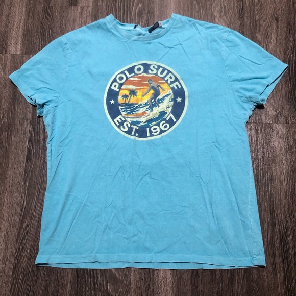 Polo Ralph Lauren Other - VTG Polo Ralph Lauren "Polo Surf" Sunwashed T-Shirt | EST 1967 | Mens L